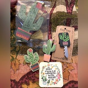 Natural Life CACTUS Happy Box Contents!! All brand new, unpacked for pics only.